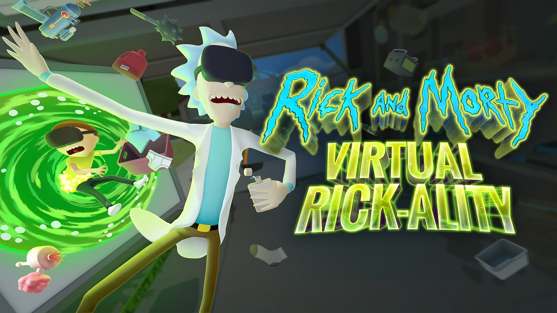 RICK AND MORTY VR - VR Game Club 174